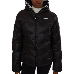 Bench. Philippa Puffer Jacker Women’s NWT Black Winter Coat